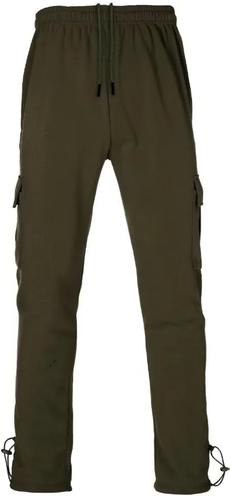 AKsit Mens Fashion Fleece Running Sweatpants Big Size Wild Cargo Pant