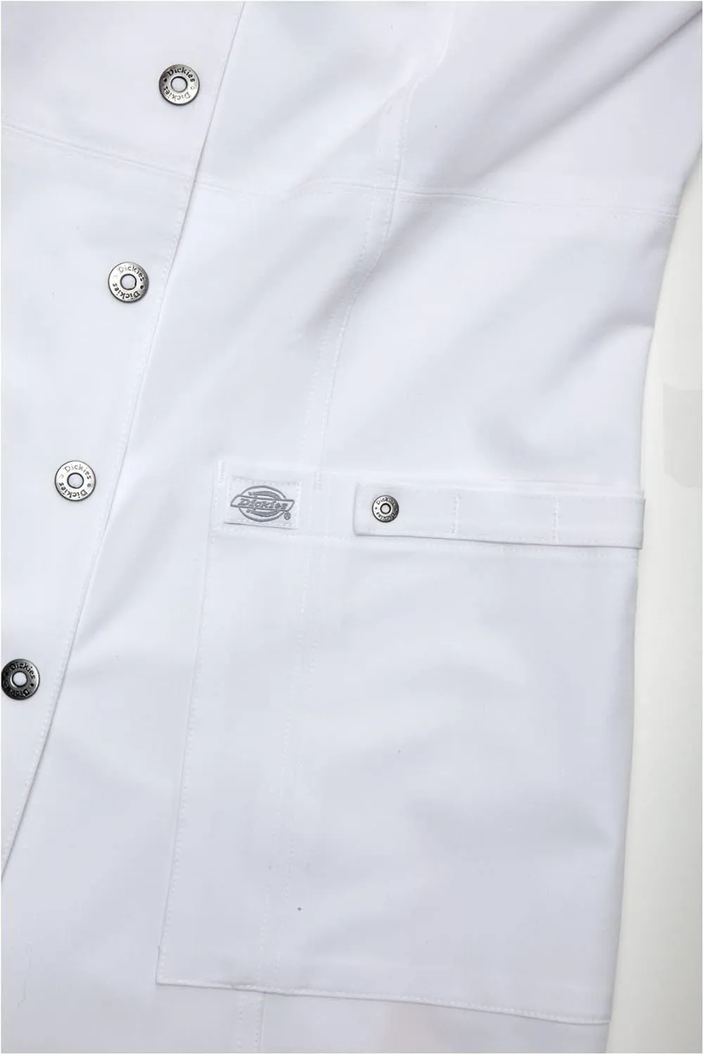 Dickies Women's Xtreme Stretch 28 Inch Snap Front Lab Coat