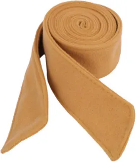 Fendawn Strive Double-Sided Coat Belt Decorative Wide Clothes Belt Bow Tie Belt, Camel Color