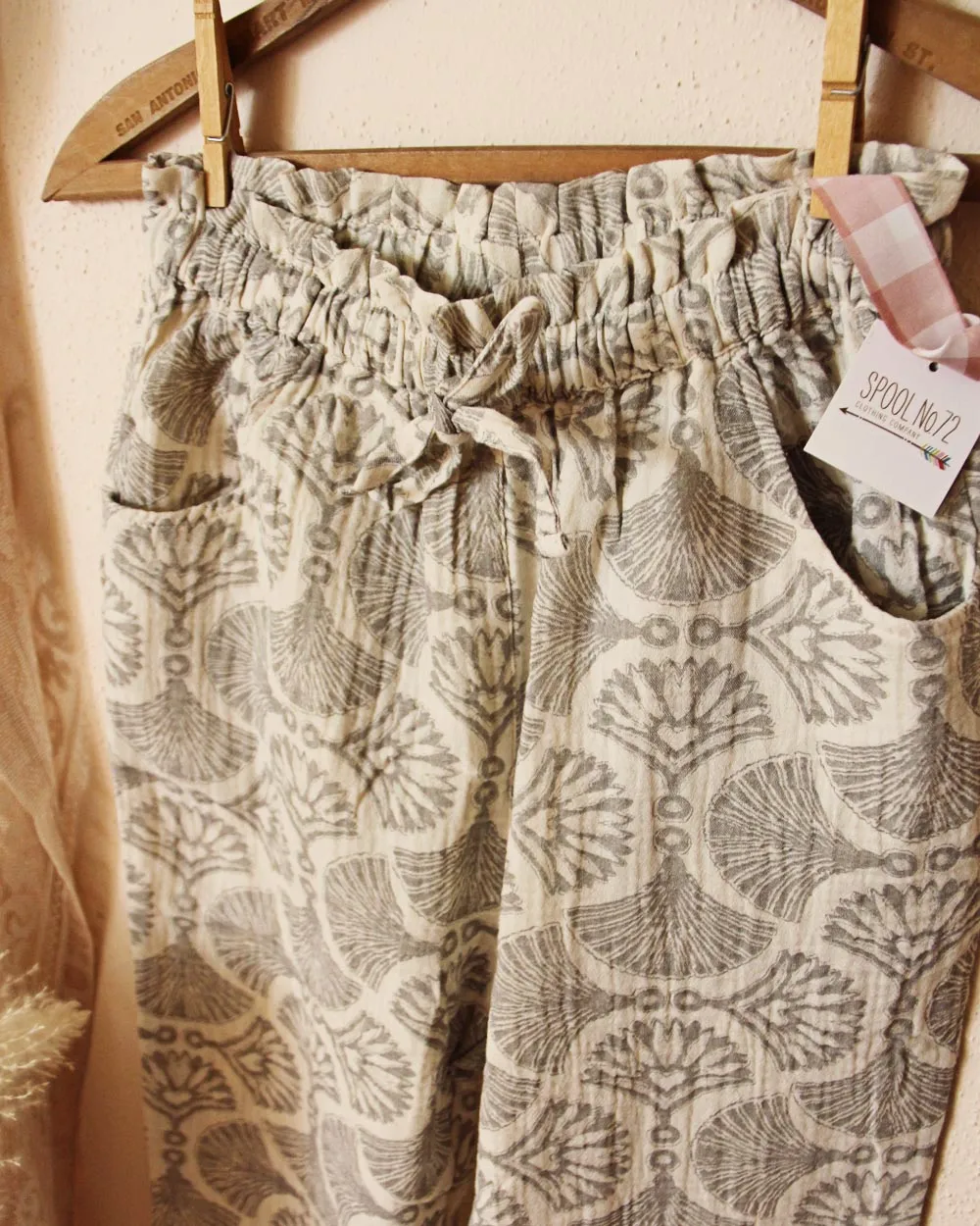 French Cotton Pants