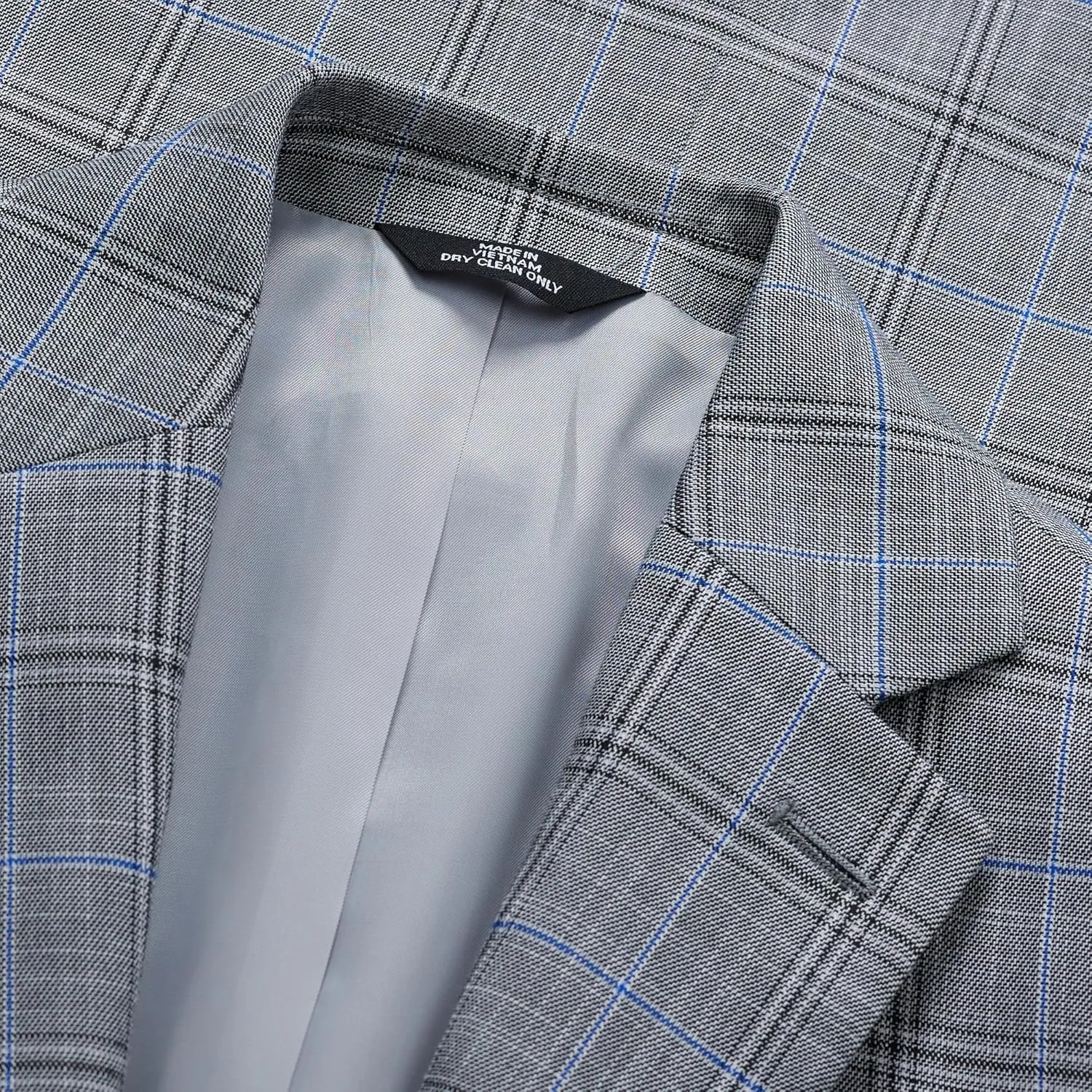 Haggar Men's Slim Fit Plaid Windowpane Sport Coat Blazer