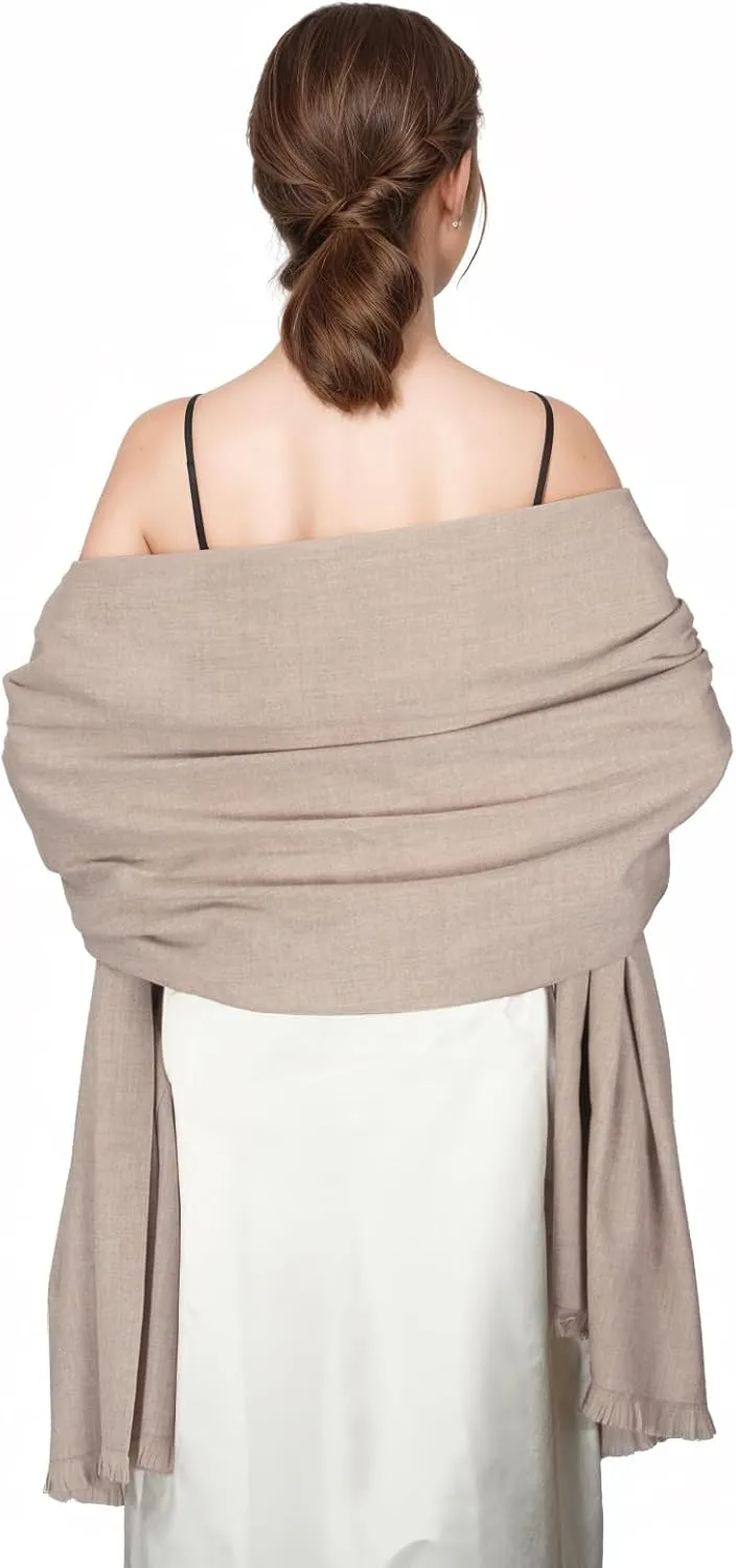RUI VTRON Shawl Wraps for Women Pashmina Shawls and Wraps for Evening Dresses Large Soft Scarf Winter Scarf Wedding Shawl