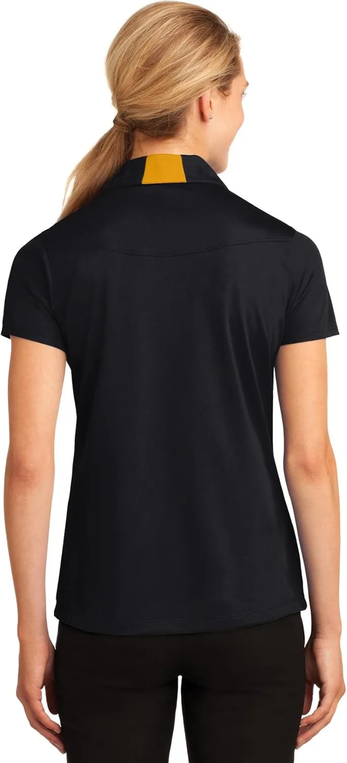 SPORT-TEK Women's Side Blocked Micropique Sport Wick Polo